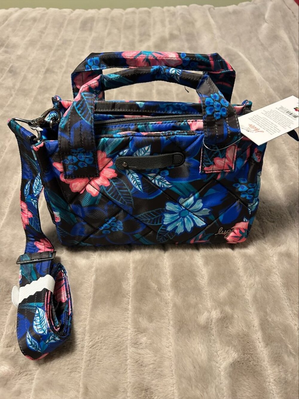 Lug Jitterbug Crossbody Bag in Resort Black - NWT